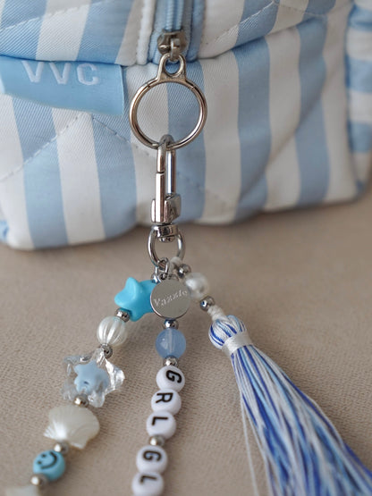 【VVC聯名】寶藍流蘇吊飾 GRL GLOW Charm