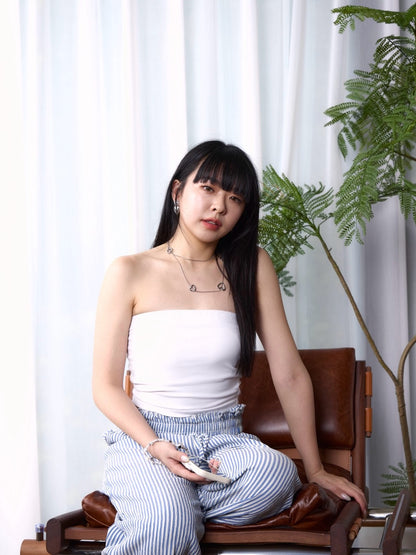 3秒戴上銀色愛心長項鍊 3 Sec Quick Love  Silver Necklace