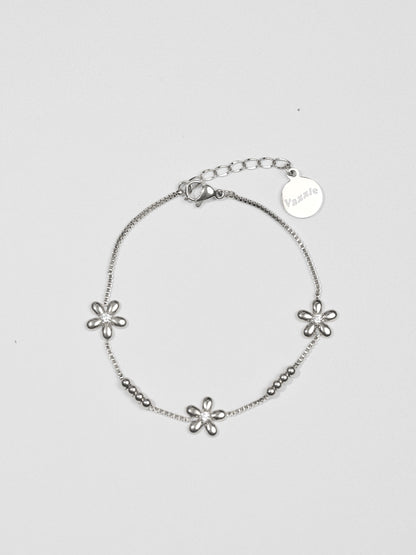 銀色小花手鍊 Soft Bloom Silver Bracelet