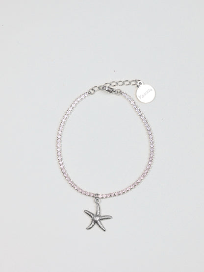 銀色鋯石手鍊 Shimmer On Silver Bracelet