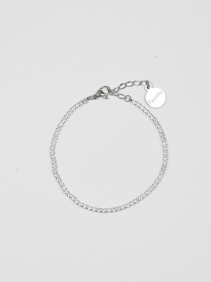 銀色鋯石手鍊 Shimmer On Silver Bracelet