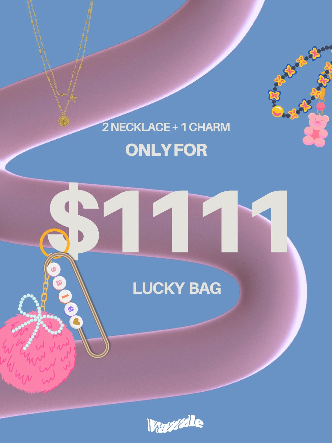 1111 Lucky Bag驚喜包 （2項鍊+1掛飾）