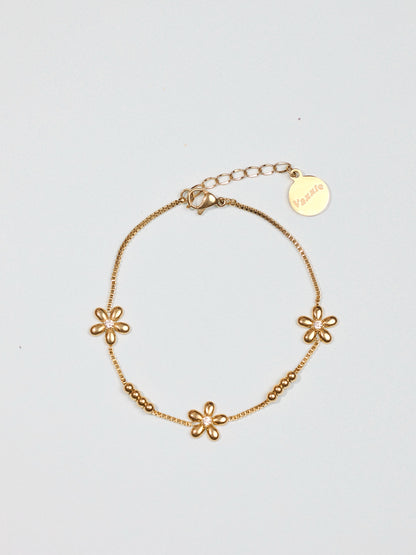 金色小花手鍊 Soft Bloom Gold Bracelet