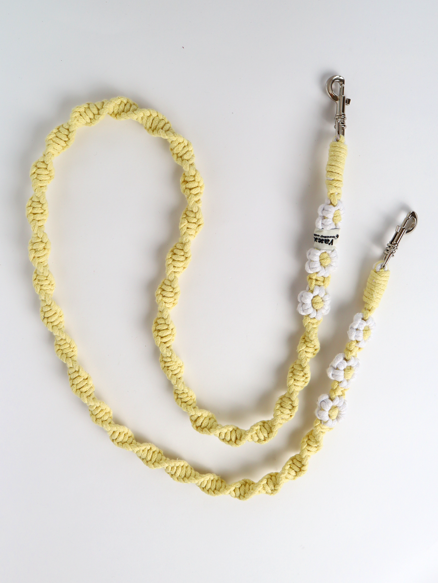 YELLOW Twist Crochet Long Strap